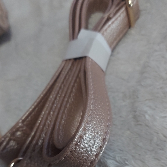 Nine West Gold and Tan Satchel - Picture 16 of 16